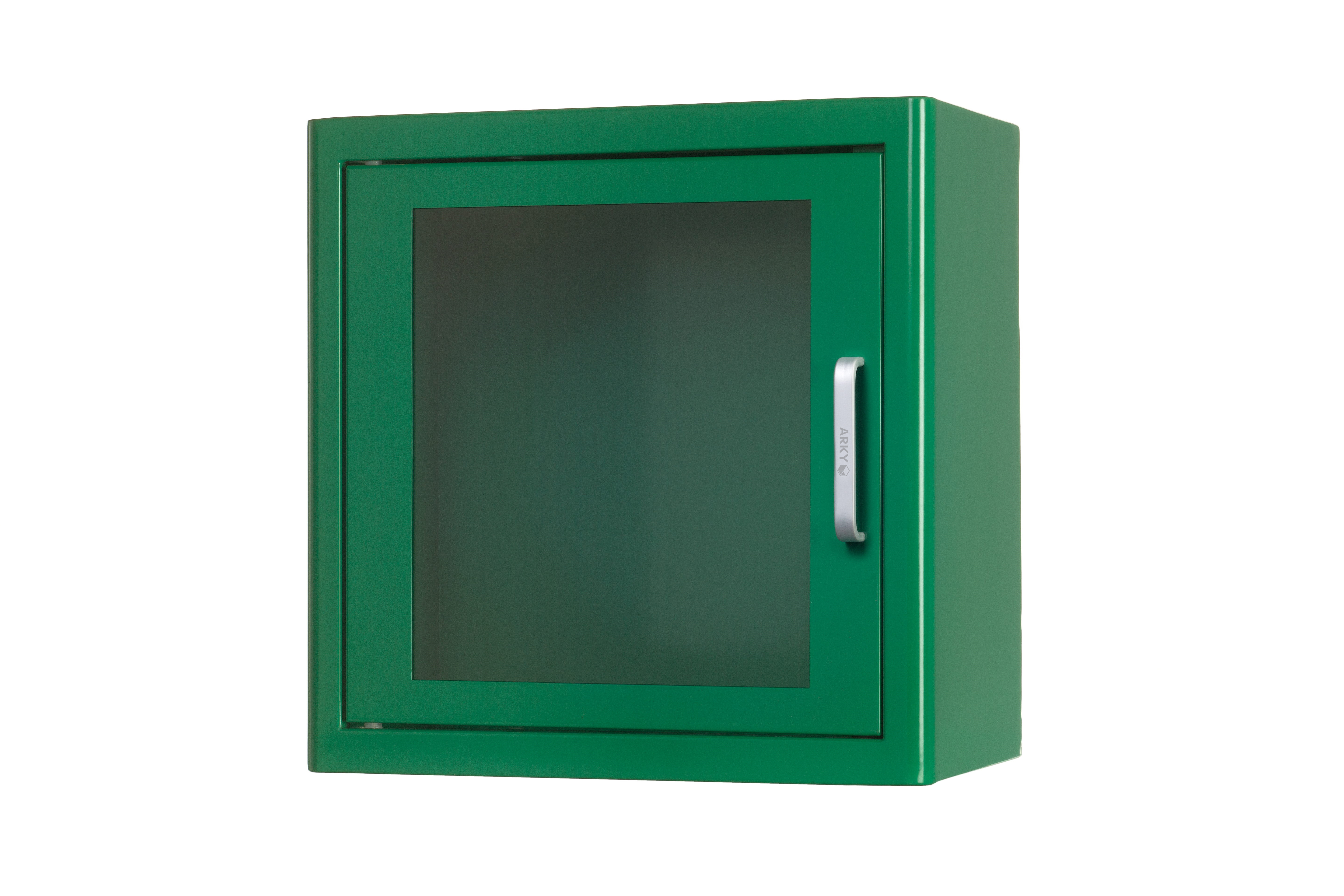 Väggskåp ARKY green metal indoor cabinet (Larm)